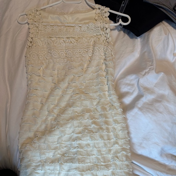White Lace Dress - Picture 1 of 2